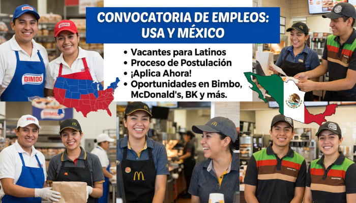 Empleos en Usa y México